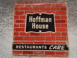 Hoffman House Restaurant Match Book - $75.95 MXN