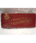 Hotel Untersbeba Cafe Restaurant Matchbook - $4.99