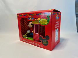 Mickey Mouse Golfing Action Gumball Machine - NEW in Box - £18.87 GBP