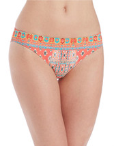 NEW Nanette Lepore Bindi Charmer Hipster Swim Bikini Bottom S NL6DA93 Coral - $22.76