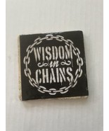 Wisdom In Chains Custom Made Drink Coaster PAHC Fury Of Five Madball Terror - £20.29 GBP