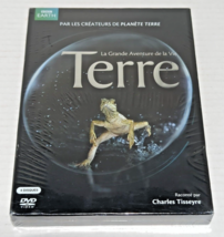 Bbc Earth Terre La Grande Aventure De La Vie 4 Disc Dvd Box Set French Lang New - £10.19 GBP