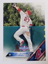 2016 Mike Trout Topps Opening Day Mlb Baseball Trading Card OD-1 Sports Angels - £4.80 GBP