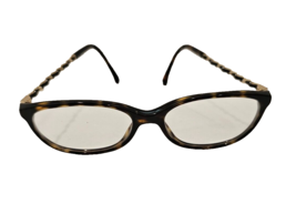 CHANEL Eyeglasses 3221-Q C.1295 Tortoise Semi Cat Eye Frame 51-15-135 From Italy - £213.95 GBP