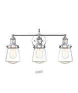 Designers Fountain Taylor 3-Light Chrome Interior Bath Bar Light - $220.76 CAD