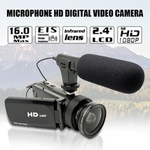 1pc DV100 HD 1080P Digital Video Camera, External Microphone Camera 16 M... - $62.59