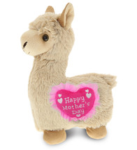 Happy Mother&#39;S Day Super Soft Plush Beige Llama - Cute Stuffed Animal - £31.28 GBP