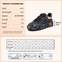 U-DOUBLE  Sneakers Women&#39;s Big Size 2021 New Color Rhinestone Fashion Women Loaf - £81.46 GBP