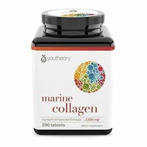 Youtheory Marine Collagen Types 1 &amp; 3 290 CT - £24.20 GBP