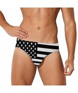 Mondxflaur American Flag Swim Briefs Sexy Swimming Trunks Quick Dry Athl... - $374.21 MXN