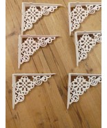 6 Cast Iron Shelf Brackets Antique Style 7.5&quot; x 6&quot; Corbels **DIFFERENT C... - €29,73 EUR