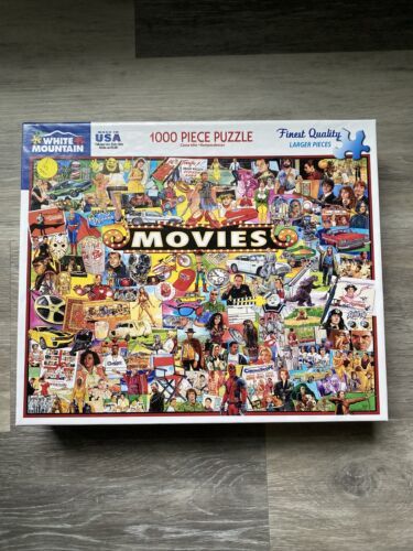 Primary image for White Mountain Jigsaw Puzzle "Movies" 1000 pieces