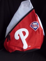 Philadelphia Phillies Sling Backpack Red White  MLB - $24.45