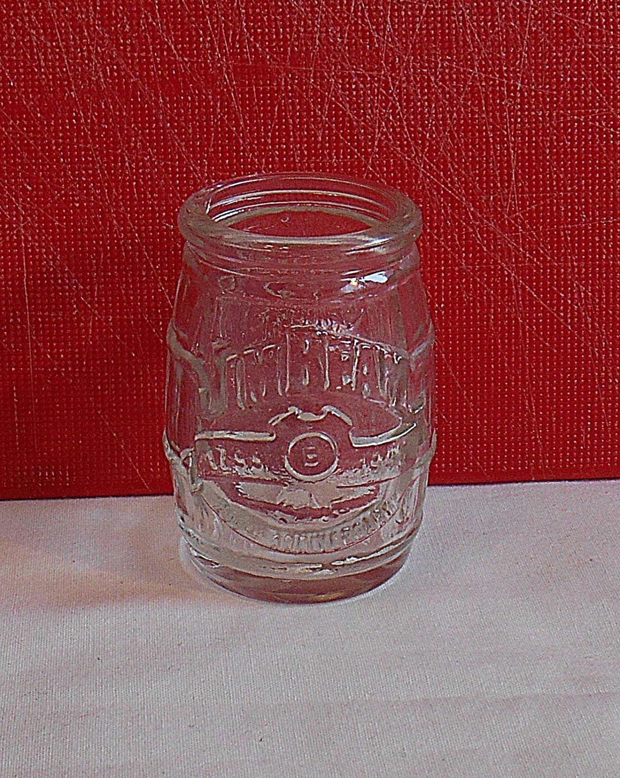 Jim Beam 200th Anniversary Mini Whiskey Barrel Shot Glass / Toothpick Holder - $3.99