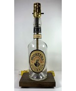 Mitcher&#39;s Kentucky Bourbon Whiskey Liquor Bottle TABLE LAMP LIGHT w Wood... - £40.90 GBP