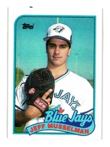 1989 Topps #591 Jeff Musselman Toronto Blue Jays - £3.21 GBP