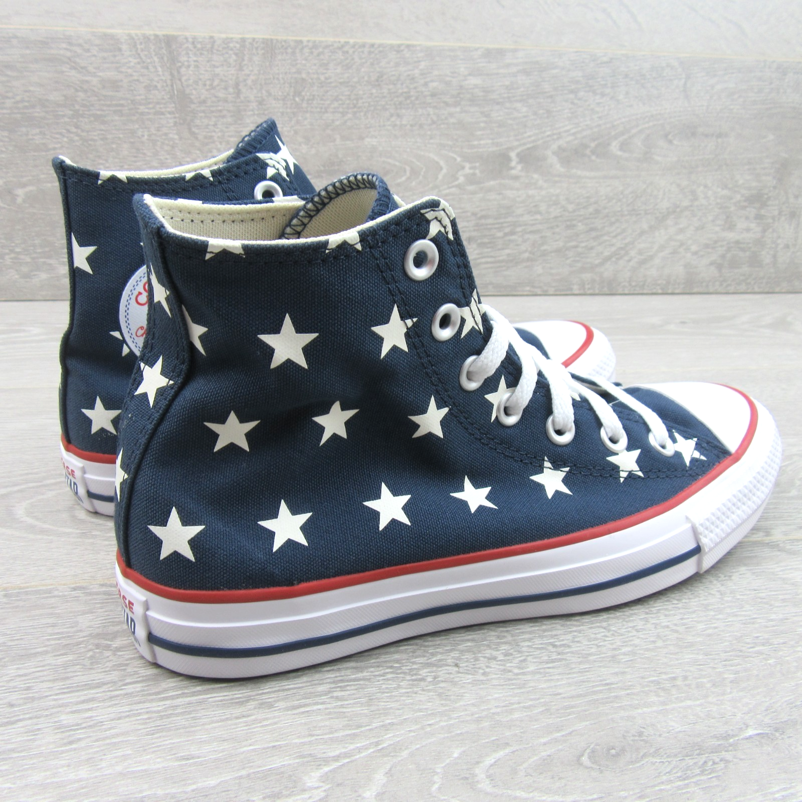 Converse Chuck Taylor All Star HI Archive Stars Womens Size 7.5 Navy NEW A15503F Item image 7