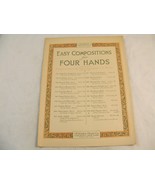 McKinley - Easy Compositions for Four Hands Vintage Sheet Music - £1.48 GBP