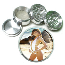 Australian Bikini Model Pin Up D3 Aluminum Herb Grinder 2.5&quot; 63mm 4 Piec... - £13.23 GBP