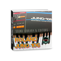 for ROLAND Juno-106 Original Factory &amp; NEW Created Sound Library &amp; Editors - £10.35 GBP