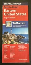 State Map of Eastern United States - Easy To Read! - Rand McNally 2008 - £6.15 GBP