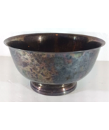 Vintage Gorham Silver SILVERPLATED SERVING BOWL FOOTED Console 10" YC784 - $35.99