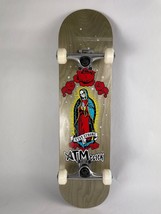 ATM Click Skateboard Complete 8&quot; Stay Strong w Black Smith Trucks 52mm W... - £70.08 GBP