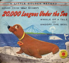Children Vintage  Walt Disney&#39;s 20000 Leagues Under The Sea - £2.34 GBP