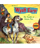 Vintage Cricket Records The Story of Wyatt Earp &amp; Trouble at Canyon Pass... - $67.57 MXN