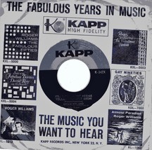 KAPP Records- Bryant Hyland-Itsy Bitsy Tennie Weenie Yellow Pokadot Biki... - $3.00