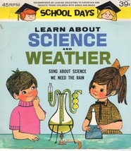 45rpm Record Peter Pan Records -School Days - Learning About Science &amp; Weather - £1.99 GBP