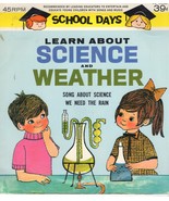 45rpm Record Peter Pan Records -School Days - Learning About Science &amp; W... - $57.22 MXN
