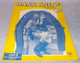 Vintage Hank Snow Songbook Country Western Music Folio No 3 - £10.35 GBP