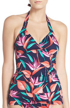 NEW Tommy Bahama Bird of Paradise Halter Tankini 2 pcs Swim Set S Small - $55.43