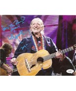 WILLIE NELSON SIGNED PHOTO 8X10 RP AUTOGRAPHED ON THE ROAD AGAIN ! - £15.92 GBP