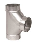 Imperial Manufacturing Furnace Pipe Full Flow Tee 5 &quot; X 5 &quot; X 5 &quot; Dia. - $49.33 CAD