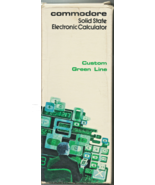Vintage New 1976 Commodore ELECTRONIC CALCULATOR Model GL 997R NiB w/ Re... - $3,558.08 MXN