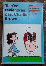 Tu N En Reviendras Pas, Charlie Brown in French 1972 - £4.50 GBP