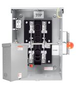 200A Manual Generator Transfer Switch 48000W General Double Throw Outdoo... - $236.56