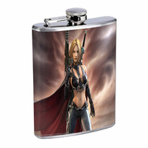 Sexy Bad Girls Pin Up D5 Flask 8oz Stainless Steel Hip Drinking Whiskey Model - £11.42 GBP