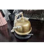 Skeleton Hand Ringing Bell Resin Figurine Halloween Tabletop Decor 5" - $24.74
