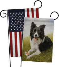 Border Collie - Impressions Decorative USA - Applique Garden Flags Pack - GP1100 - £24.87 GBP