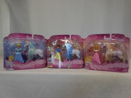 Disney Princess Favorite Moments Sleeping Beauty + Horse + Cinderella + Horse +  - £43.67 GBP