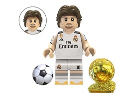 Minifigure Luka Modric Soccer Player World Cup Custome - $7.94