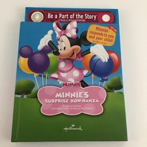 Disney Junior Minnie&#39;s Surprise Bow-Nanza Book Hallmark Talking Storybook 2013 - £26.85 GBP