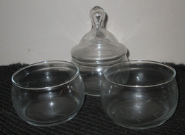 4 piece Princess House crystal Heritage candy dish #443 NIB - £17.89 GBP