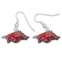 43345 Arkansas Glitter Logo Earrings - £12.58 GBP