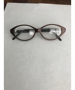 Polo Ralph Lauren Collection 267 Amber &amp; Black Plastic Frame Glasses 50-... - $40.00