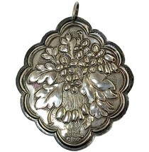 Towle Sterling 1984 Flower Ornament - £78.33 GBP