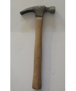 Drop Forged Claw Hammer Tool Wooden Handle 24oz Vintage - $16.56 CAD